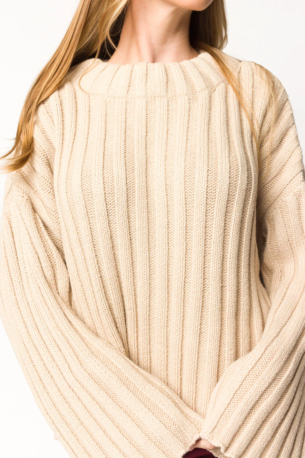 Greenwich Sweater in Sand - Iieemm