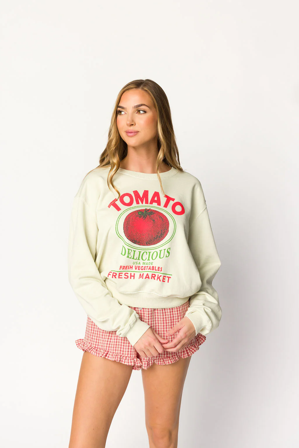 Tomato Graphic Sweatshirt - Iieemm
