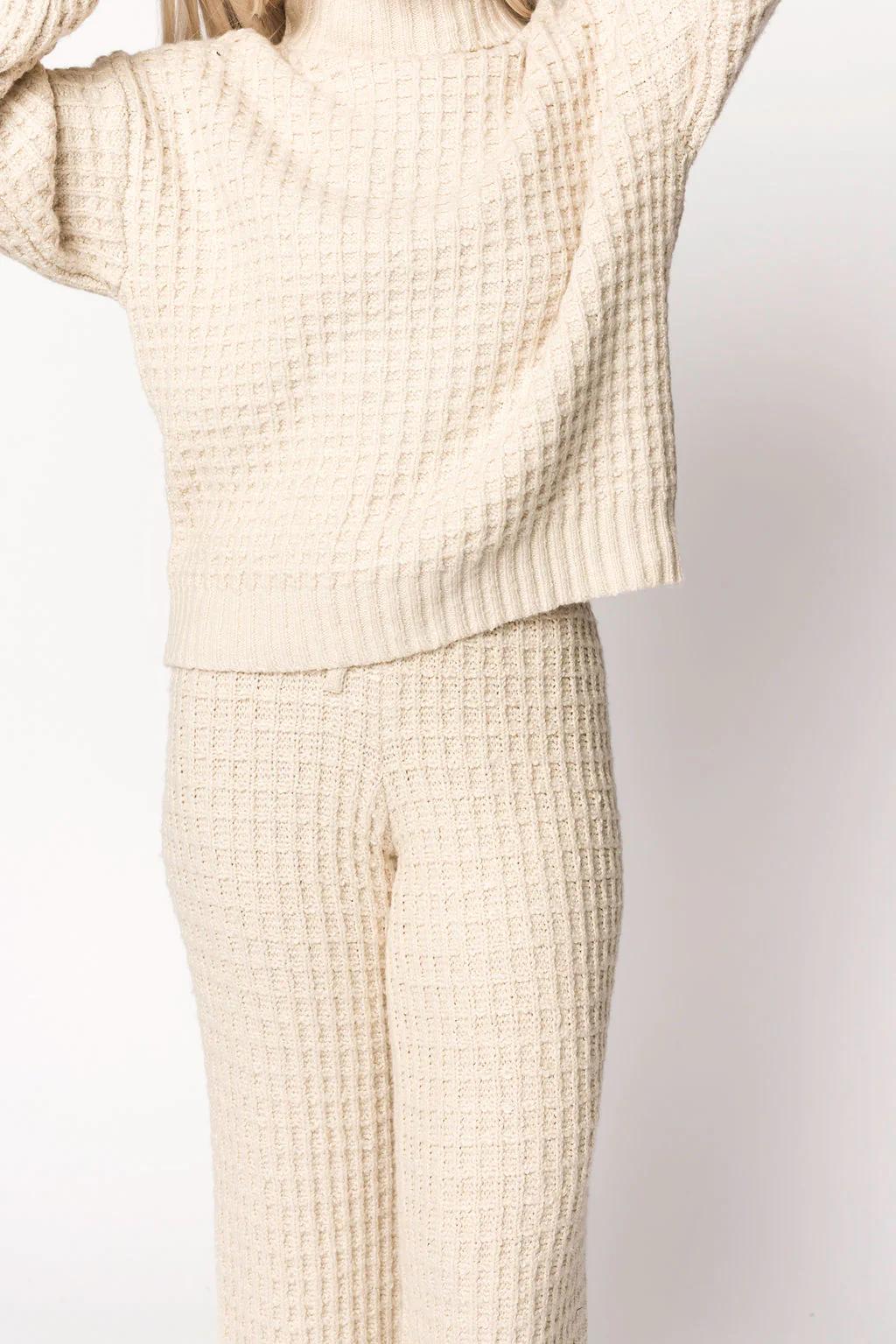 Lovender Turtleneck Sweater in Natural - Iieemm